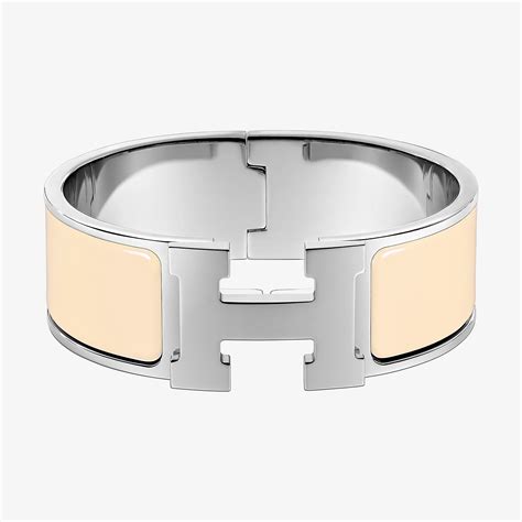 bracelet h hermes|authentic Hermes clic clac bracelet.